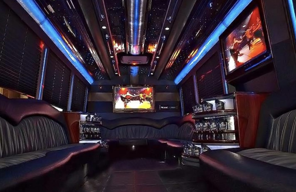 Party Bus inside